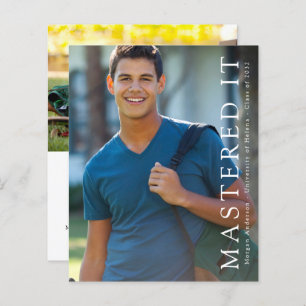 O ORÇAMENTO Mastered IT Formando Anunciado