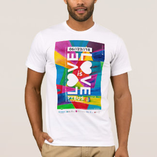 O orgulho 2018 de Wenatchee comemora o t-shirt