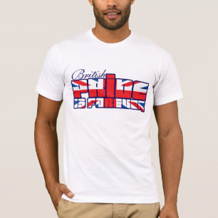 O orgulho britânico é para sempre t-shirt do jaq