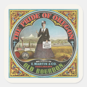 O Orgulho de Oregon, Antiga Etiqueta de Bourbón Vi