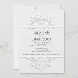 O Ornamental almofada o convite