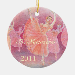 O ornamento do balé do Nutcracker - comemorativo