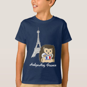 O ouriço na obscuridade de France caçoa camiseta