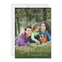 O ouro pontilha o design de cartão elegante do