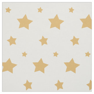 O ouro Stars o tecido