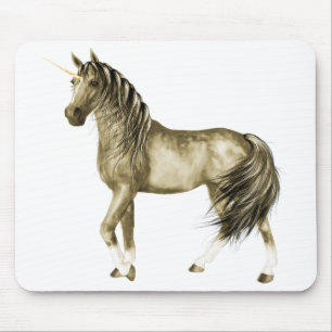 o Ouro Unicorn Mousepad
