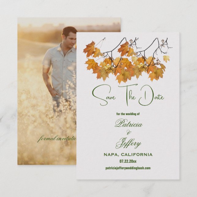 O outono artístico deixa a data salva (Frente/Verso)