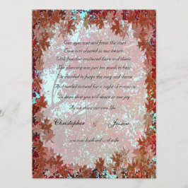 O outono deixa o anúncio de elopeia