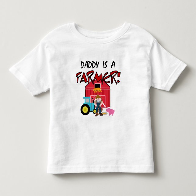 O pai é camiseta e presentes de um fazendeiro (Frente)