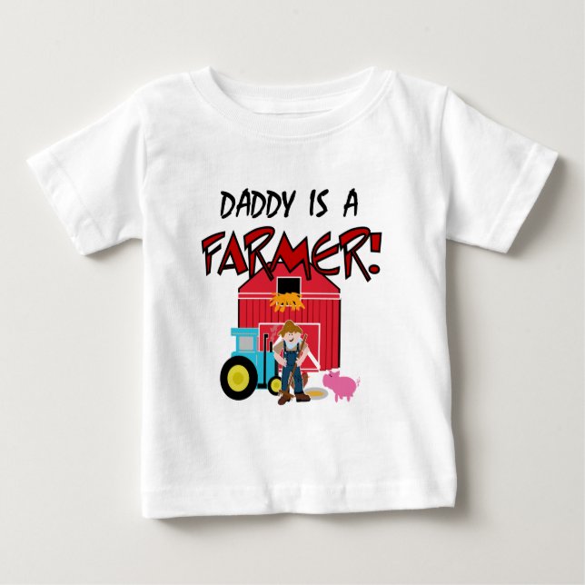 O pai é camiseta e presentes de um fazendeiro (Frente)