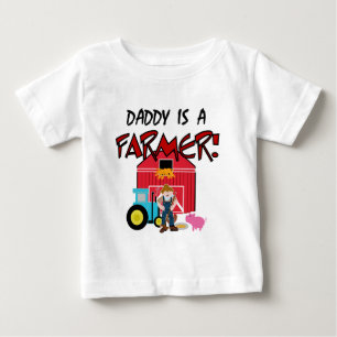 O pai é camiseta e presentes de um fazendeiro
