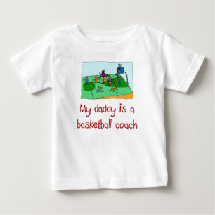 O pai é uma camisa do bebê do treinador de