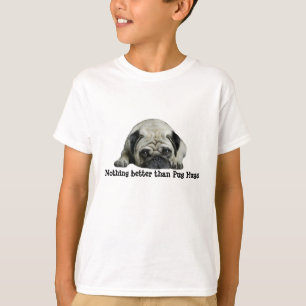 O palhaço do Pug no coração caçoa a camisa uni