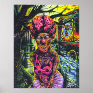 O palhaço - impressão