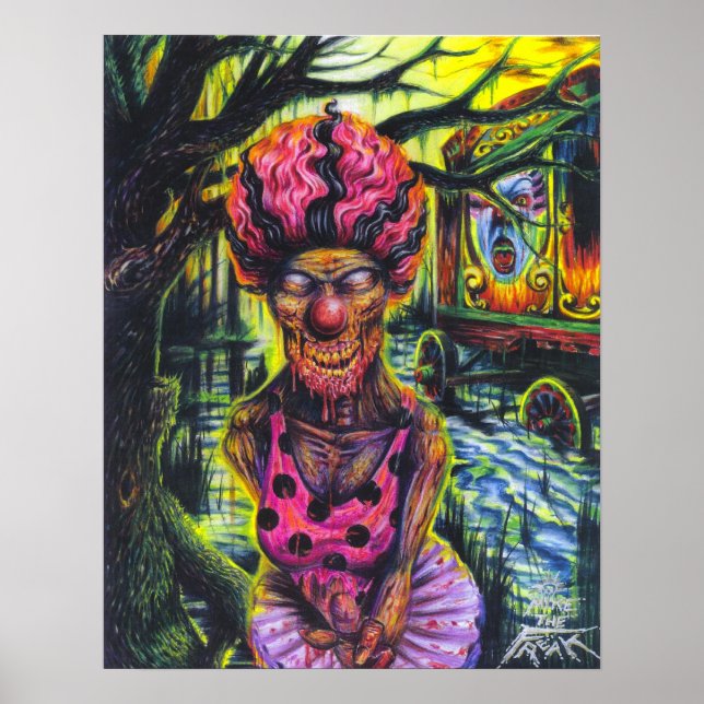 O palhaço - impressão (Frente)