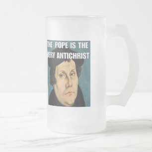 O papa é a caneca mesma do anticristo