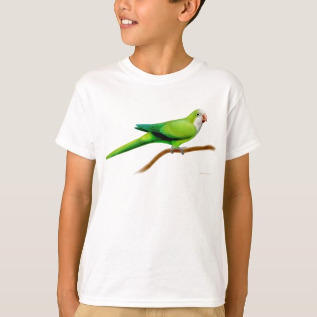 O papagaio do quacre caçoa o t-shirt (Frente)