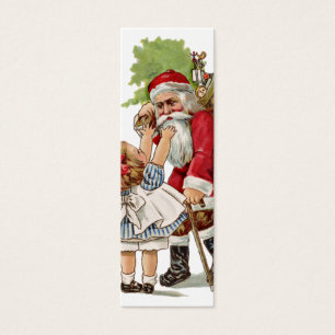 O papai noel velho da forma AMA o cartão da nota