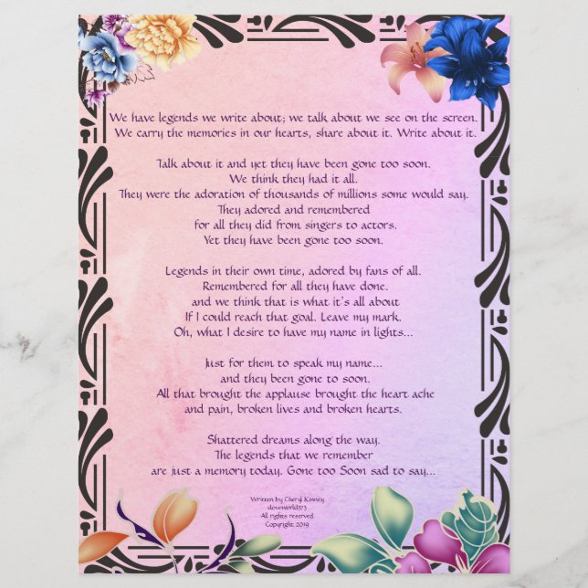 O Papel Personalizado de Escrita em Estrada Estrei (Frente)