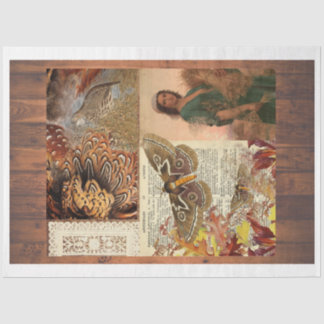 O Papel Tecido De Recolha De Trigo