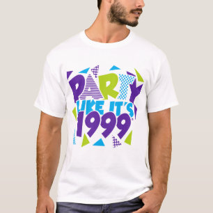 O partido como ele é 1999®™ o t-shirt - design