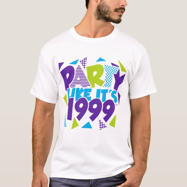 O partido como ele é 1999®™ o t-shirt - design 01 (Frente)