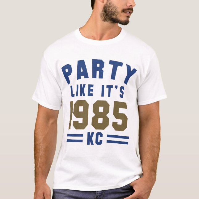 O partido como ele é a camisa 1985 do KC (Frente)