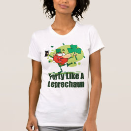 O partido gosta de uma camisa do Leprechaun T