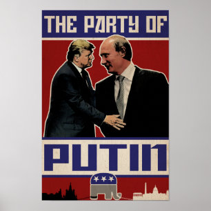 "O partido poster de Putin"