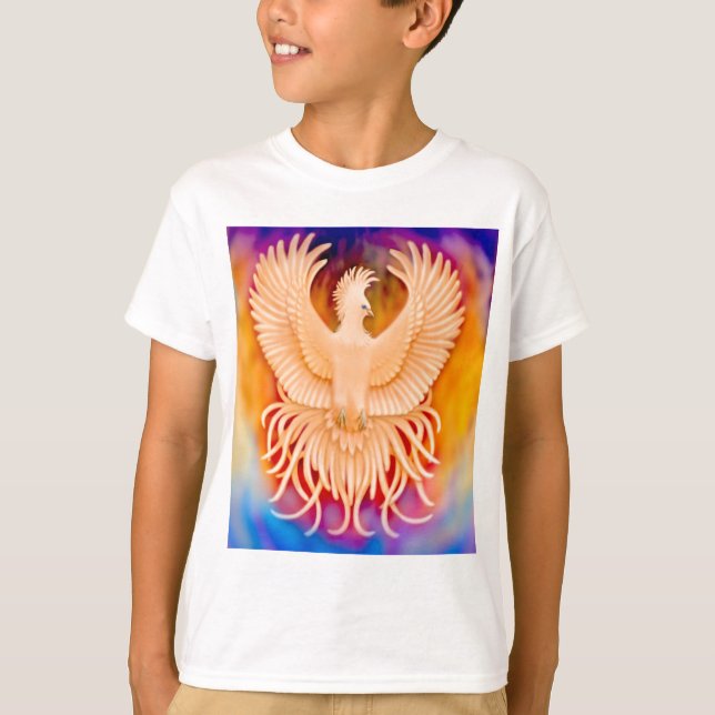 O pássaro de Phoenix caçoa o t-shirt (Frente)