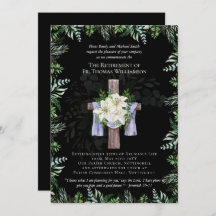 O Pastor Padre Deacon Ministro Retirement Convida