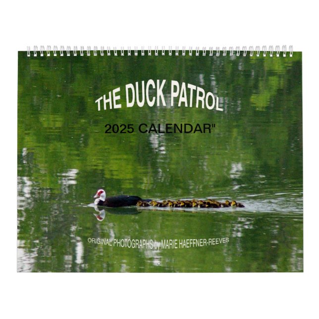 O PATROL DUCK, CALENDÁRIO DE 2025 (Capa)