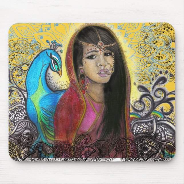 O pavão, mousepad (Frente)