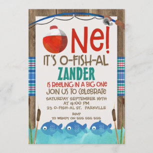 Ó peixe aliado um convite de aniversário