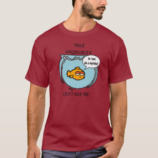 O peixe não é t-shirt da obscuridade do