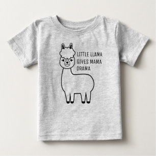 O Pequeno Llama Dá Camisa Às Crianças De Drama,
