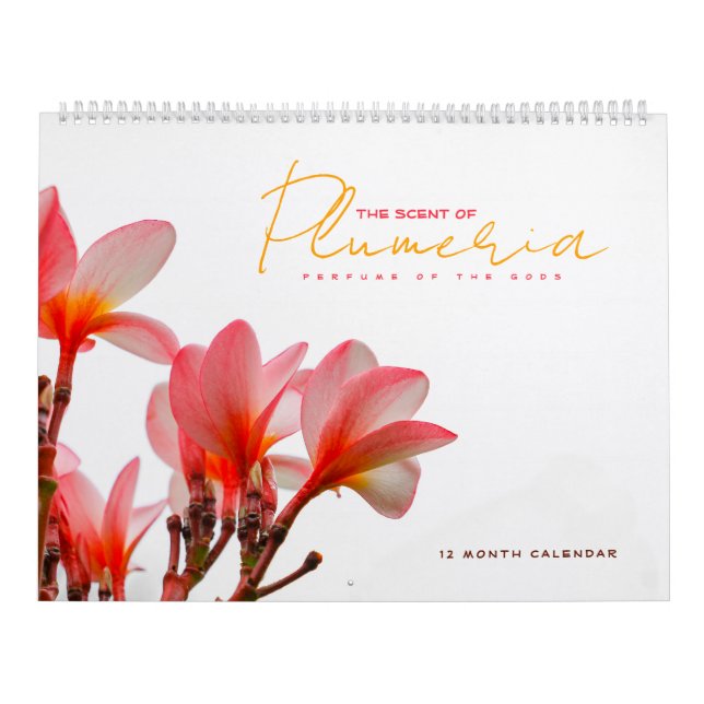 O perfume do calendário da Plumeria (Capa)
