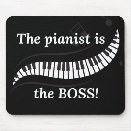 O pianista é o mousepad do BOSS