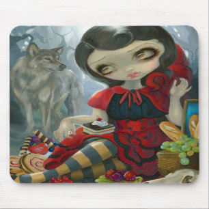 "O piquenique vermelho" Mousepad de capa de
