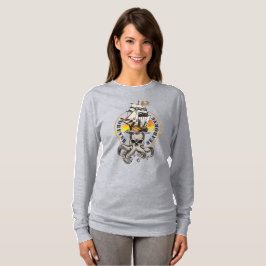 O Pirata de Seaborne (BLK) | Camisa Feminina Manga