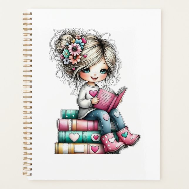 O planejador de foco "Bookworm" (Frente)