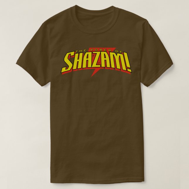 o poder da camisa shazam (Frente do Design)