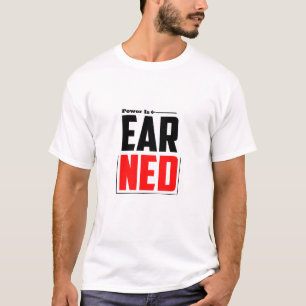 O Poder é Conquistado - Camiseta de Academia