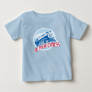 O Polar Express   Crachá de comboio T-Shirt Baby