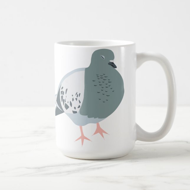 O pombo sonha a caneca (Direita)