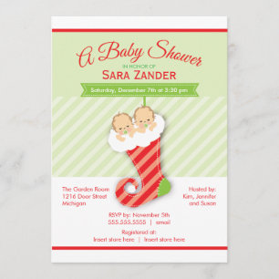 O ponto morto junta o convite do chá de fraldas d