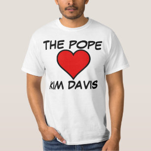 O POPE ADORA KIM DAVIS t-shirts