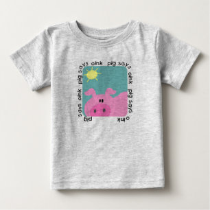 O porco diz Oink o camiseta e os presentes