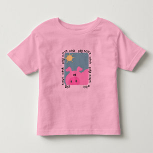 O porco diz Oink o camiseta e os presentes