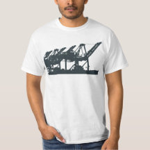 O porto Cranes o t-shirt